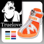 TRUELOVE Set 4 Đôi Giày Thoáng Khí Chống Trượt Có Thể Điều Chỉnh Dành Cho Chó Cỡ Nhỏ / Vừa / Nhỏ / Đi Dạo Ngoài Trời — ảnh 1