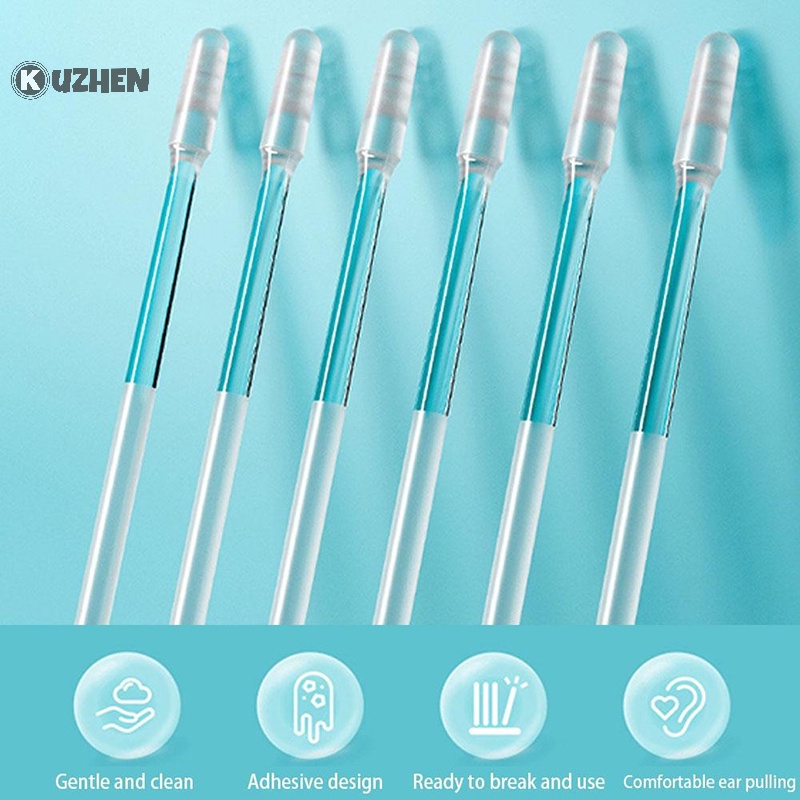 Kuzhen Hộp 24 Tăm Bông Vệ Sinh Tai Dùng Một Lần Có Thể Tái Sử Dụng Cho Người Lớn Và Trẻ Em