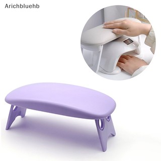< Arichbluehb > Gối Kê Tay Để Bàn Hỗ Trợ Luyện Tập Đánh Bóng / Làm Móng Có Thể Gấp Gọn