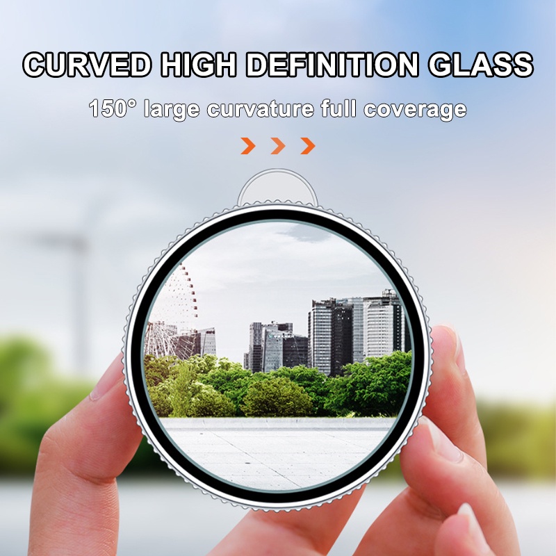 gương cầu lồi ô tô SEAMETAL Set 2 Gương Chiếu Hậu Tròn Chống Nước Có Thể Điều Chỉnh Tầm Nhìn Cho Xe Hơi