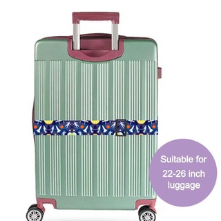 Thắt lưng đóng gói hành lý WOAY, Dây đeo khóa hành lý có thể điều chỉnh bằng sợi Polyester, Dây buộc hành lý chống trộm bền bỉ Du lịch