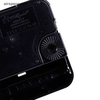 Airspecutin HQ3268 Giây Chuyển động Đồng hồ treo tường Đồng hồ chuyển động Cơ chế đồng hồ màu đen EN