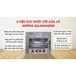 Lò nướng thực phẩm không khói Salamander 10 họng gas NEWSUN (Gía bán chưa bao gồm phí Newsun vận chuyển) — ảnh 2