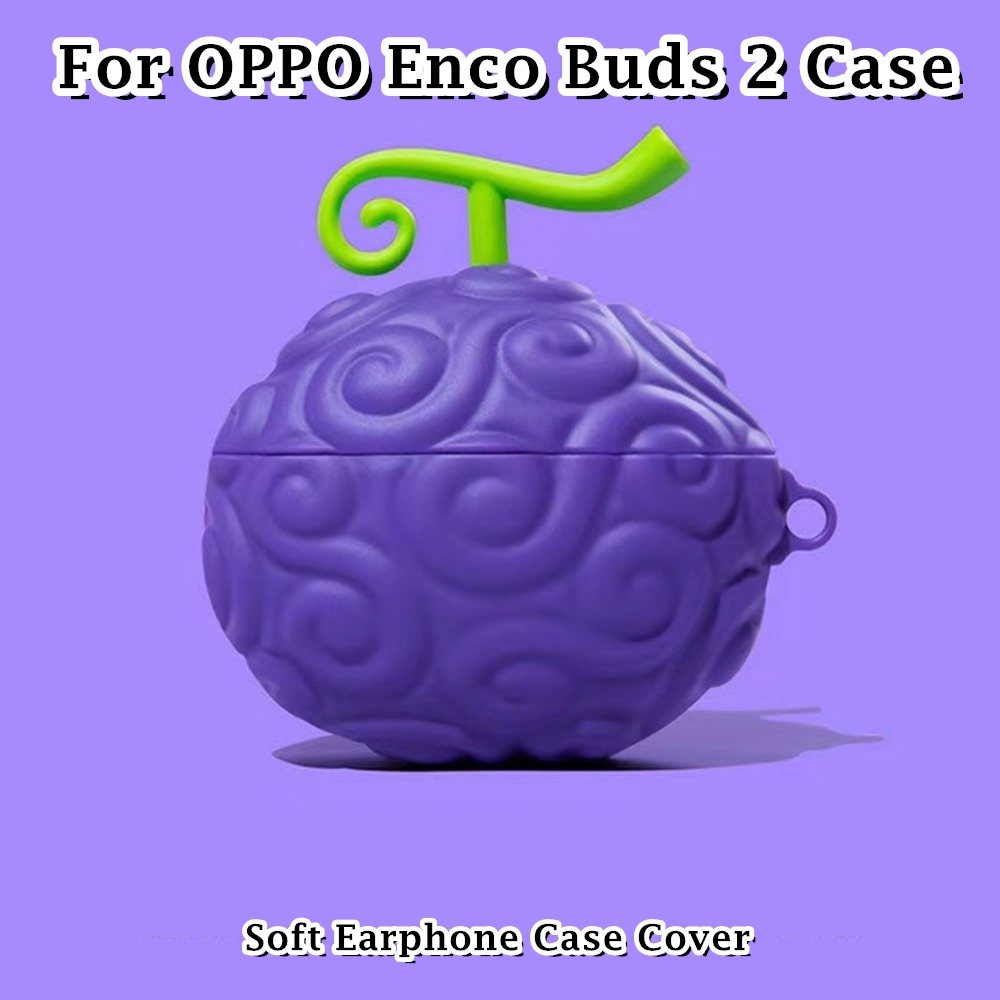 [Ngôi sao tương lai] Dành cho OPPO Enco Buds 2 Ốp lưng Tide Cool Cartoon Series Vỏ tai nghe silicon mềm Vỏ bọc NO.2