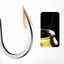ESSENCEH 12 Cái / gói Móc Câu Cá, Chống Trơn Trượt Bằng Mắt Tự Động Lật Fishhook, Thép Carbon Cao Sắc Nét Câu Cá