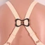 TOPTOOLCX Đồ lót Khóa chống trượt, Áo ngực vô hình chống trượt Dây đeo chống rơi, Bán chạy Đồ lót có thể điều chỉnh Chống trượt Vai trong suốt Dây đeo vai cố định Đồ lót