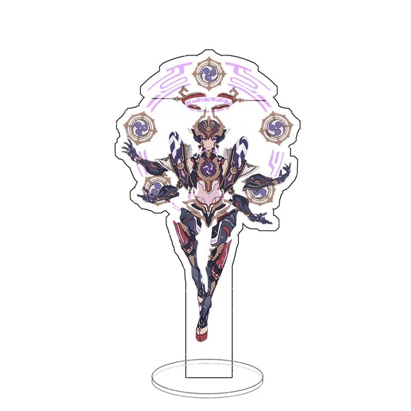 Mô hình Standee Hot Anime Genshin Impact Scaramouche Cosplay o Figure Nahida Hutao Phụ kiện trang trí để bàn góc học tập