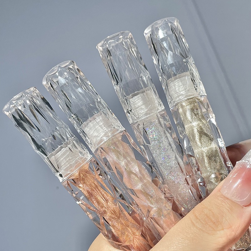 Phấn Mắt Dạng Lỏng  Độ Bóng Cao Làm Sáng Siêu Mềm Mịn Chống Thấm Nước Làm Đẹp Nhanh Gege Bear