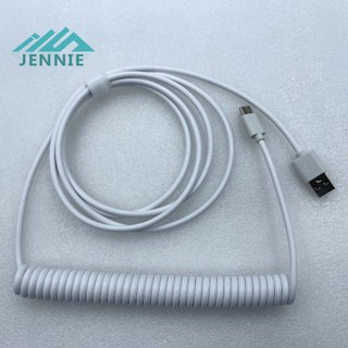 Dây Cáp Bàn Phím Cơ Type-C Sang USB Màu Trắng 1.vn