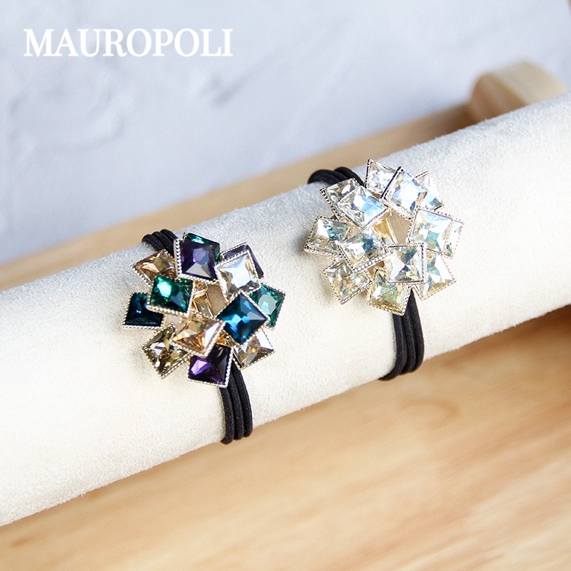 Mauropoli [Sẵn Sàng] Dây Tóc Nữ Đầu Dây Nữ Nhật Bản Hàn Quốc Phụ Kiện Tóc Phổ Biến Đầu Bóng Đuôi Ngựa Kim Loại Kim Loại