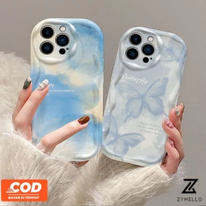 Oppo Reno 13F 5G Reno12 F Reno 12 Reno11 F Reno 11 5G Reno 11 Pro Reno 10 Pro Reno 8T Reno 8Z Reno 7Z Reno8 Reno5 Reno7 Reno 6 Vỏ điện thoại TPU chống sốc hình con bướm nghệ thuật