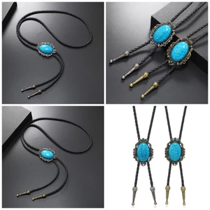 XGB Western Cowboy Neckwear Form Bolo Tie Music Concert Bolo Tie Rodeos Neckpiece