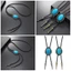 XGB Western Cowboy Neckwear Form Bolo Tie Music Concert Bolo Tie Rodeos Neckpiece