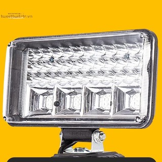 TRTR Cho 18V Pin Li-ion LED Đèn Làm Việc 3 / 4 Inch Đèn Pin Di Động Khẩn Cấp Đèn Lũ Đèn Cắm Trại VN