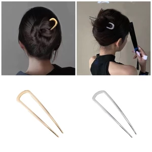 Chân Tóc Hình Chữ U exhila Cho Bun Và Tóc Dày Phụ Kiện Phong Cách Pháp Cho Nữ