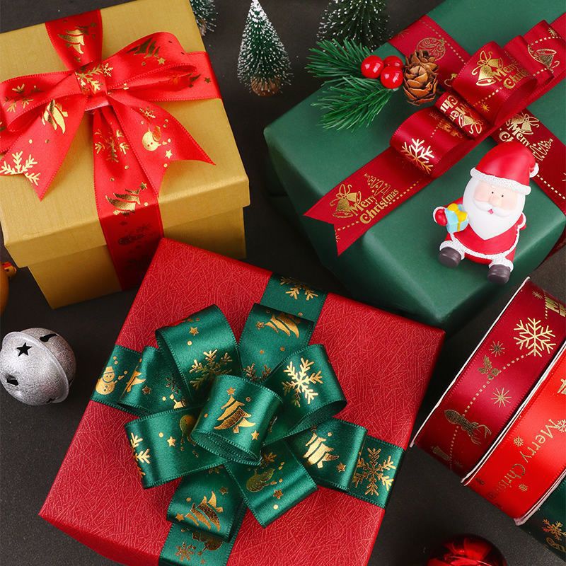Vòng Ruy Băng Kẹo Quà Tặng Giáng Sinh