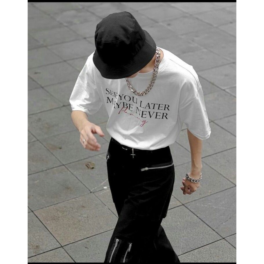 Áo thun Stee Cổ tròn SEE YOU LATER Localbrand |CVCVN| Unisex