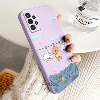 ốp lưng Samsung A13 A23 Ốp Điện Thoại tpu silicone Mềm Chống Rơi Vỡ In Hình Dễ Thương Kèm Dây Đeo Cho Samsung A13 A23