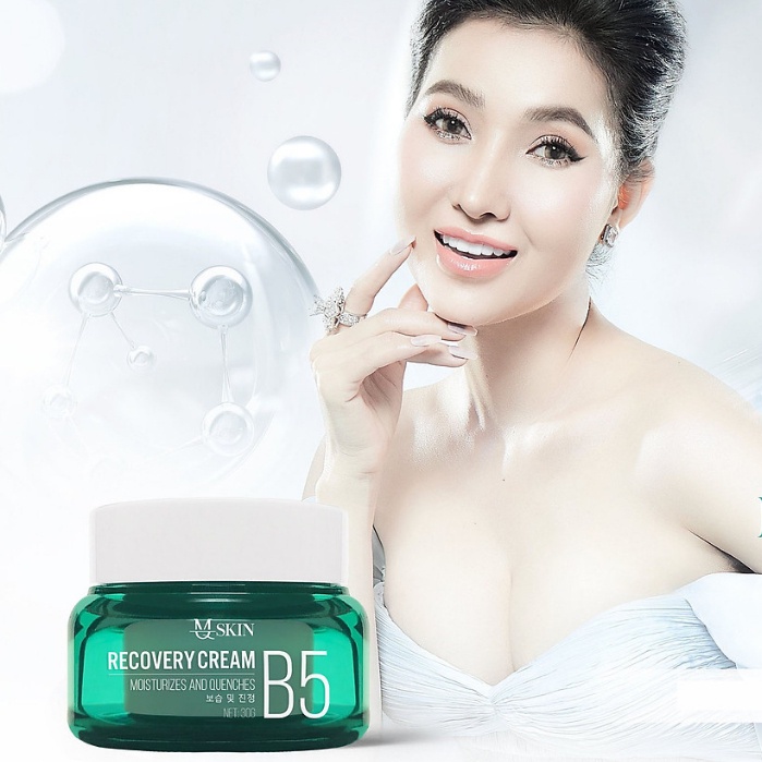 Kem Dưỡng Ẩm, Phục Hồi Chống Lão Hóa Da, B5 MQ SKIN - Recovery B5 Cream 30gr
