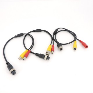 Đầu Hàng Không M12 4Pin Nam Nữ Sang BNC DC RCA Nam Nữ Nối Dài Kết Nối Cáp Adapter Cho Camera Quan Sát An Ninh F @ V2N