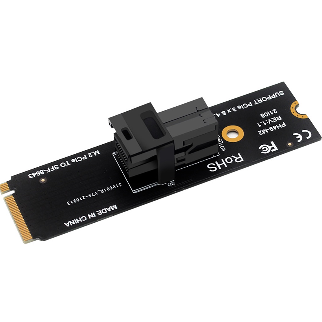Card Mở Rộng m.2 m key Pcie4.0 Sang sff8643 sff8639 m2 nvme protocol 2.5 u.2 2260 2280 Sd Sang m.2 pcie Thẻ