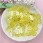 Set 20 Hạt Nhựa acrylic Hình Hoa Hướng Dương 22.8mm Làm Trang Sức diy
