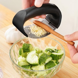 Giá sỉ - Dụng Cụ Xay Tỏi, Dụng cụ nghiền dập tỏi inox cầm tay tiện lợi - FETA