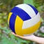 1 Bóng chuyền Không thấm nước PVC Trò chơi chuyên nghiệp Bóng chuyền Bãi biển Bóng tập luyện trong nhà ngoài trời