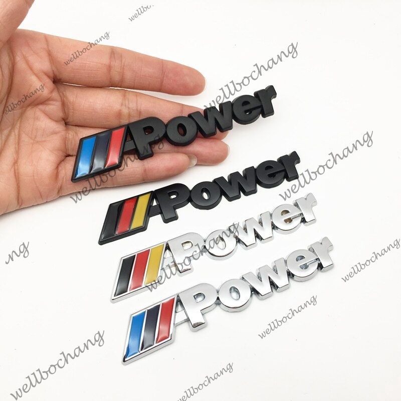 1 Đề Can logo m power performance Dán Trang Trí Xe Hơi bmw m 1 3 4 5 6 ...