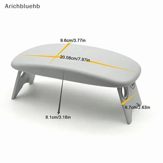 < Arichbluehb > Gối Kê Tay Để Bàn Hỗ Trợ Luyện Tập Đánh Bóng / Làm Móng Có Thể Gấp Gọn