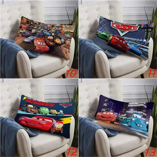 Vỏ Gối Hình Chữ Nhật Disney Pixar Ô Tô Một Mặt In Hình Đệm Polyester Trang Trí Sofa Nhà (Không Có Lõi)