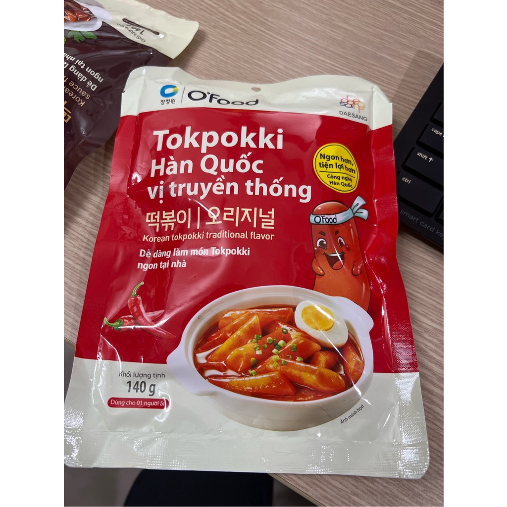 Tokpokki vị truyền thống 140g | Shopee Việt Nam