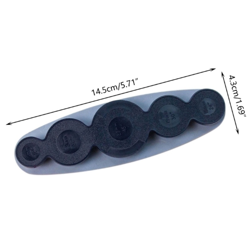 SA Công cụ đa năng cho nút che Nút vải DIY Giúp tạo nút che riêng Kích thước 11mm 15mm 19mm 23mm 29mm