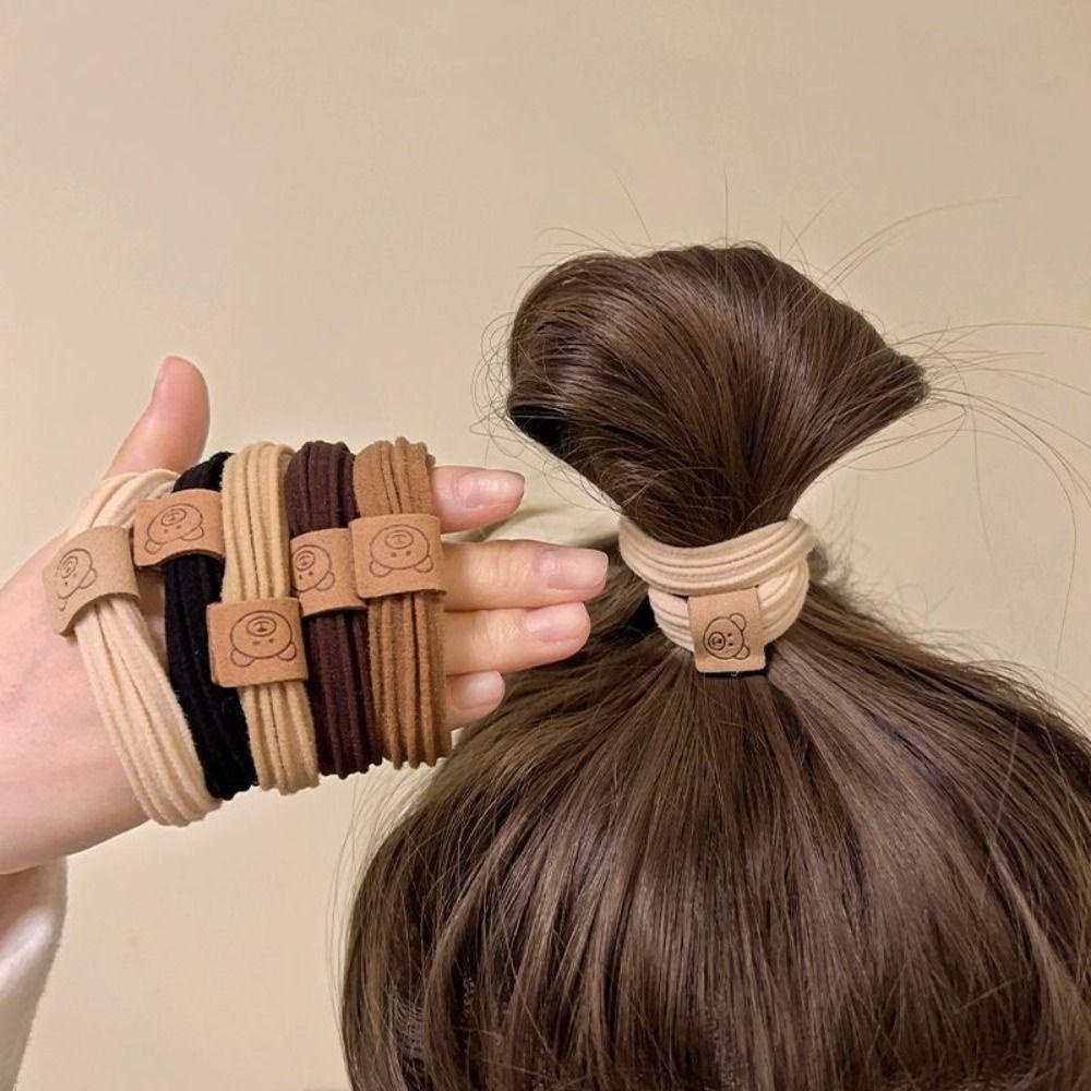FEDAOG - Bộ 10 Chiếc Vòng Tóc Co Giãn Mạnh Mẻ Không Đường May, Thích Hợp Cho Nữ Giới
