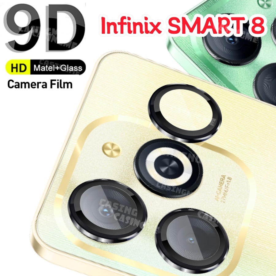 Vòng Kim Loại Bảo Vệ Ống Kính Máy Ảnh Cho infinix smart 8 2023 infinix smart 8 smart8 4g 5g 2023
