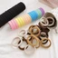 Set HỘP Chun Buộc Tóc Nhiều Màu Chất Thun Co Giãn Phong Cách Hàn Quốc QiQiShop