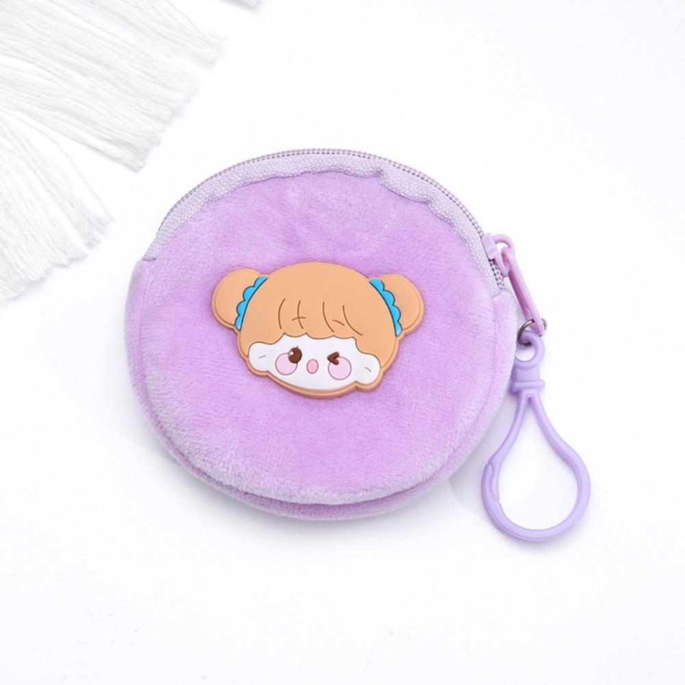 Túi đựng tiền xu Mini MERIGGIARE, Túi đựng tiền xu sang trọng hoạt hình, Túi dây kéo sang trọng mềm mại
