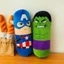 ST2 Marvel 's The Avengers Sang Trọng Gối Đệm Người Sắt Captain America Trẻ Em Ôm Gối Ngủ Búp Bê Nhồi Bông Trang Trí Nhà