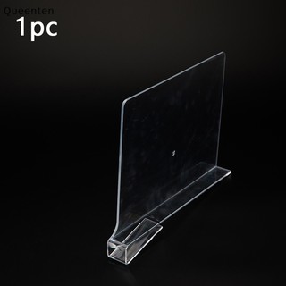 Thanh Chia Ngăn Tủ Sách Bằng Acrylic Trong Suốt Tiện Dụng Cho Gia Đình