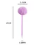 Bút trung tính BORAGETE, Bút Gel tròn / hình trái tim mực đen 0,5mm, Đồ dùng vẽ tranh thời trang với bút ký bóng sang trọng Văn phòng phẩm