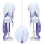Tóc giả anime màu bạc tím chịu nhiệt cho cosplay Halloween - Phong cách Black Swan
