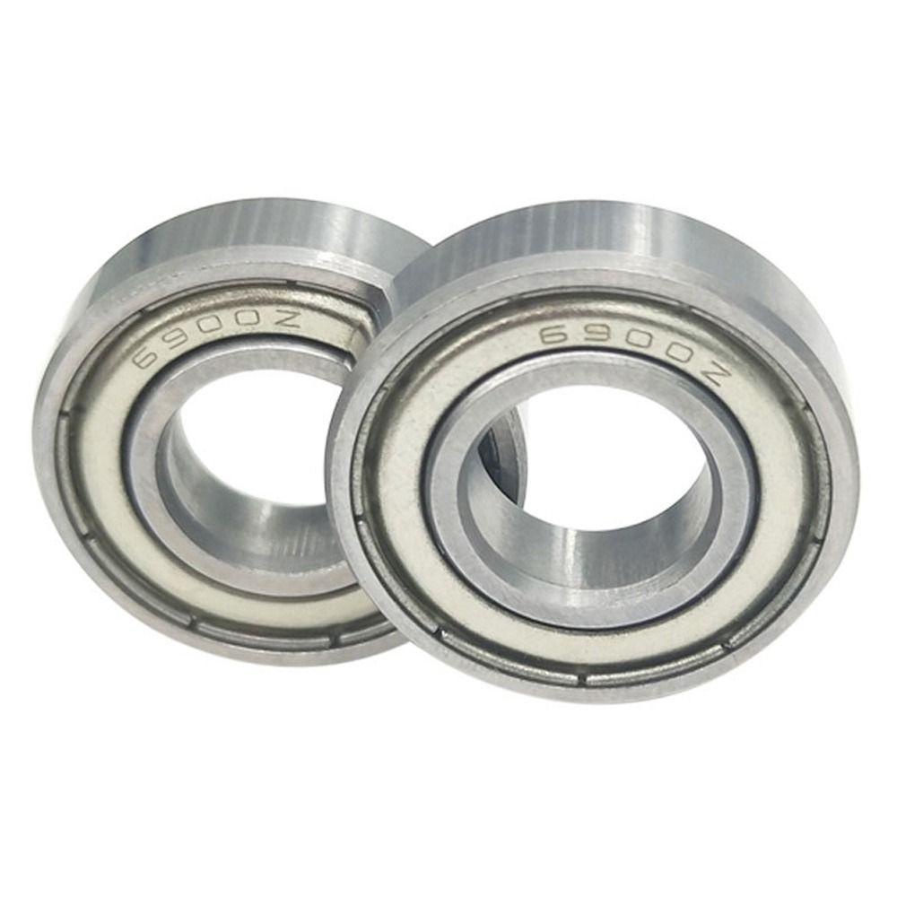 Vòng bi YRBWD 1 / 10 chiếc 6900Z, Vòng bi thu nhỏ 10x22x6mm được bảo vệ đôi, Dễ dàng bảo trì ván trượt vòng bi rãnh sâu 6900ZZ, ván trượt nội tuyến, xe tay ga