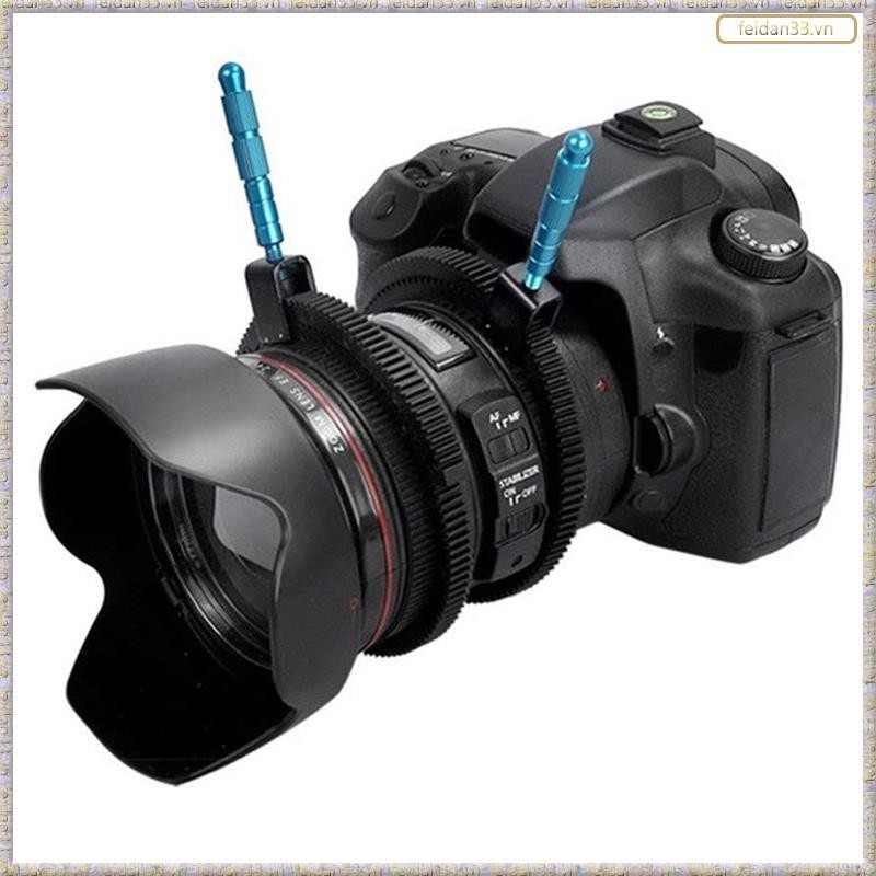[N C S Z] Vòng Lấy Nét Bánh Răng Zoom Focus Với Tay Cầm Hợp Kim Nhôm Tương Thích Với Máy Ảnh K