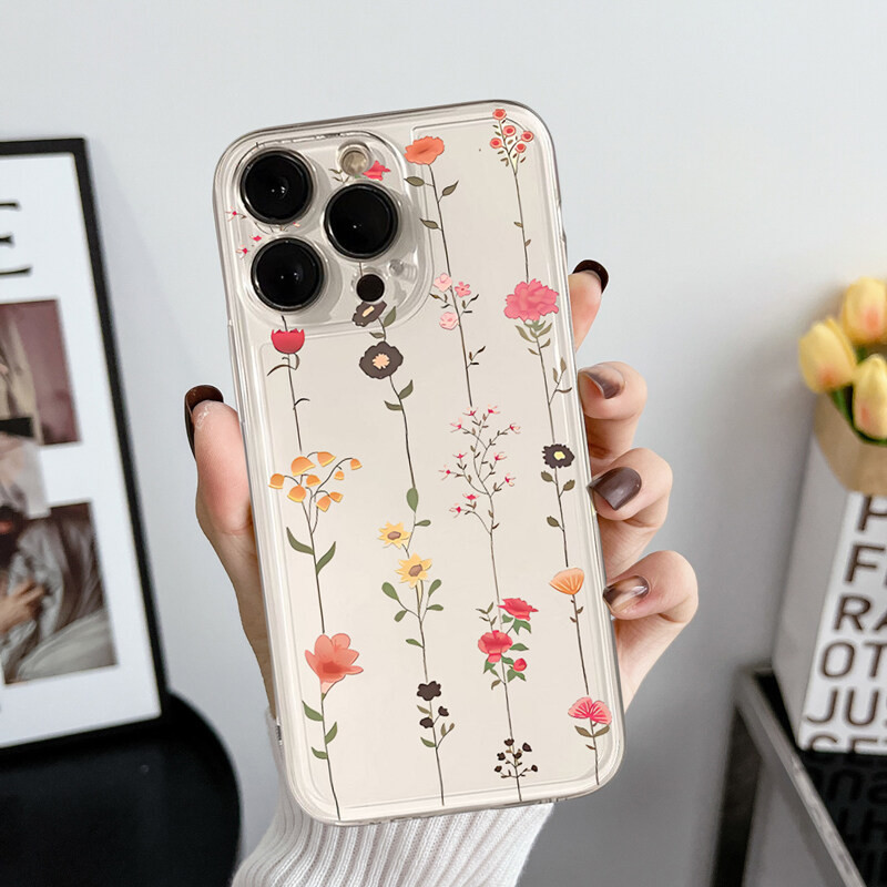 Vỏ Cho Infinix Tecno POVA 2 3 4 5 Camon 19 Pro 19 Neo Zero 30 5G Hot 9 Play Spark 10 Pro 10C Vỏ Hoa Chống Sốc Camera Bảo Vệ Mắt Thiên Thần