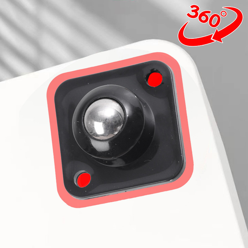[Đặc sắc] 4 bánh hạt xoay - Bánh xe đa năng tắt tiếng - Con lăn di chuyển nội thất - Ròng rọc đáy tủ - Phụ kiện phụ trợ gia đình - Tự dính, chống mài mòn