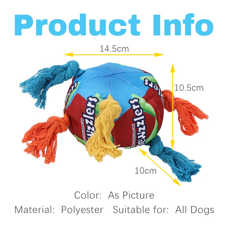 HamshMoc Vui Chó Squeaker Đồ Chơi Chống Cắn Thú Cưng Răng Hàm Bóng Tương Tác Giảm Căng Thẳng Thú Cưng Nhai Đồ Chơi Cho Nhỏ Vừa Chó Lớn