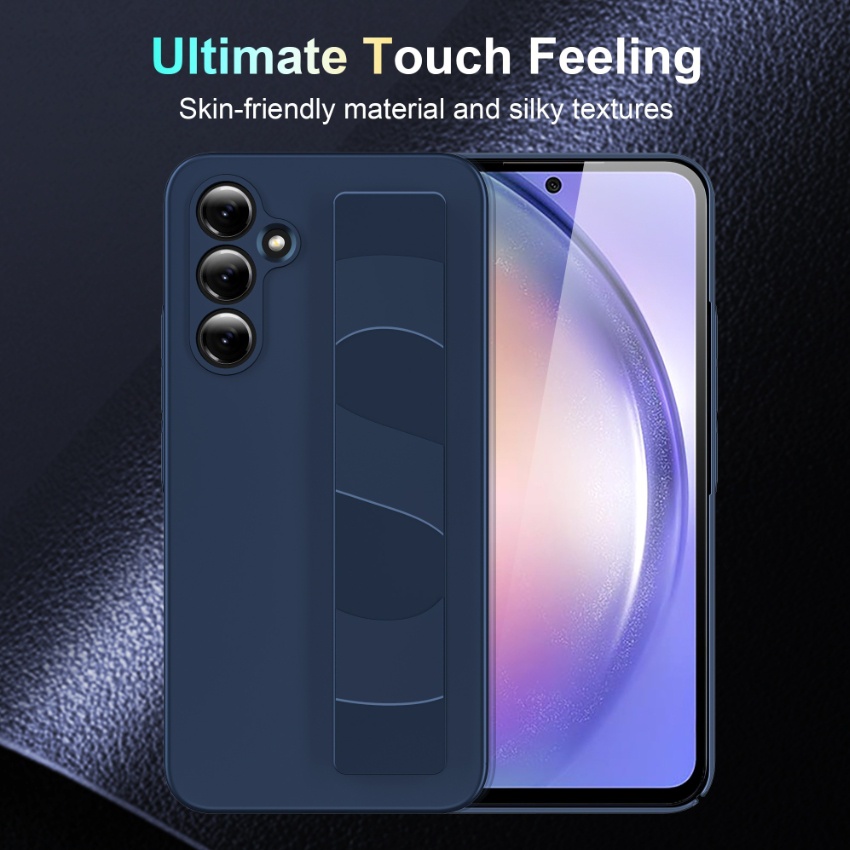 Inovagen Ốp Điện Thoại Silicon Kèm Dây Đeo Cho samsung a54,s23 plus s24 ultra