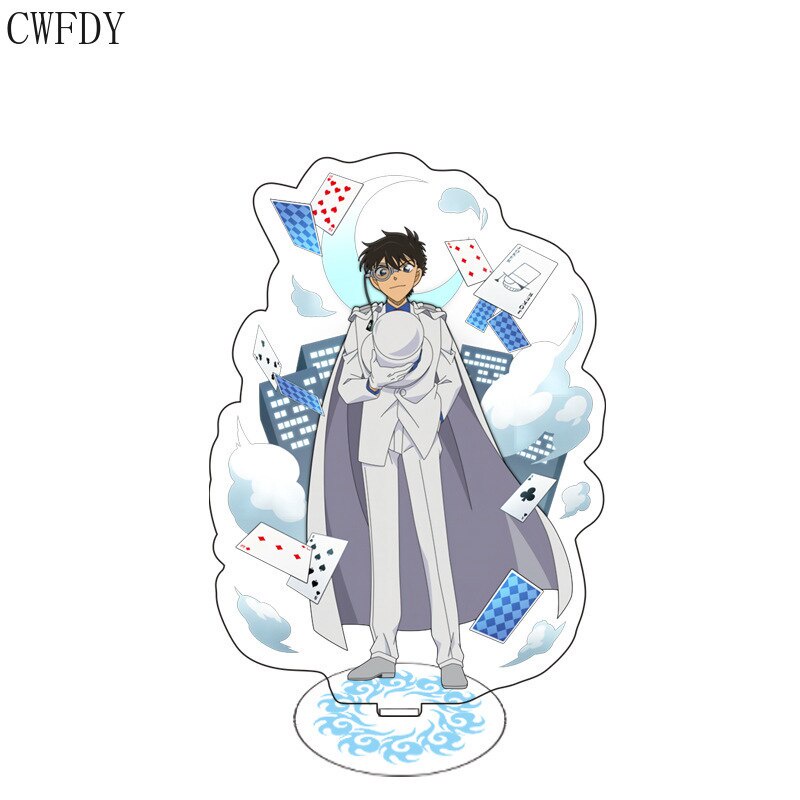Mô hình Standee Thám Tử Lừng Danh Conan Anime Hình Acrylic Đứng Shinichi Ran Anime Chibi decor góc học tập để bàn