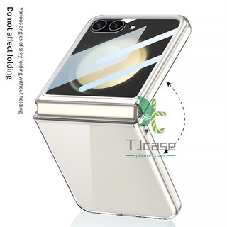 Ốp điện thoại siêu mỏng mỏng Samsung Galaxy Z Flip 7 Clear / pc Tất cả vỏ bảo vệ PC cứng Vỏ chống trầy xước