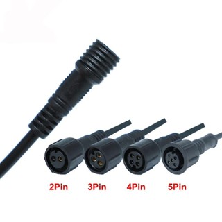Đầu nối Led ITRUMPET Nam sang Nữ, Cáp 2Pin 3Pin 4Pin Đen 2Pin 3Pin 4Pin Jack, Giao tiếp IP67 Dải đèn LED 20CM
